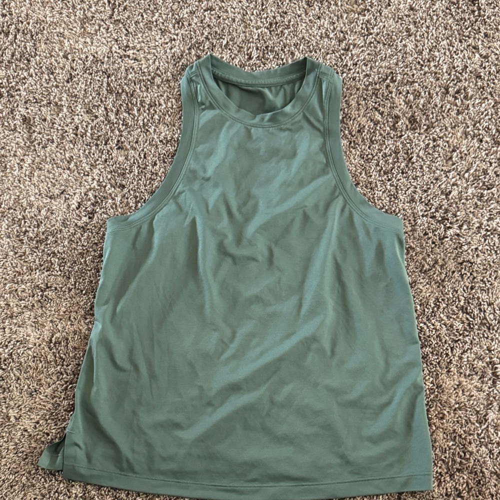 lululemon athletica Green Tank Top